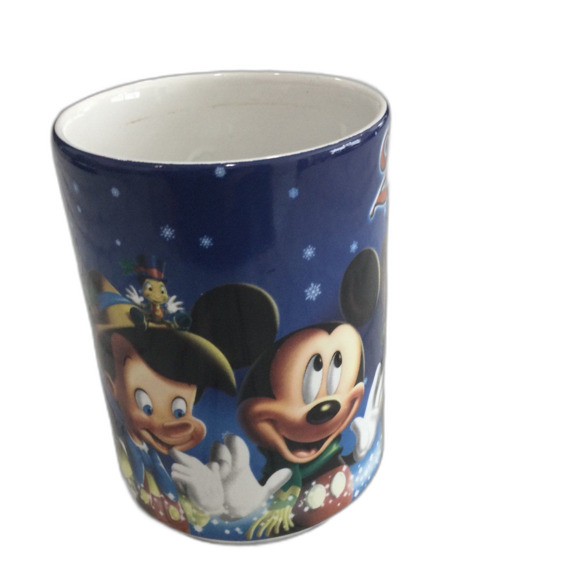 Vintage 2004 Disney Store Excusive Snow White, Pinocchio, Mickey Mouse Mug - Picture 2 of 9